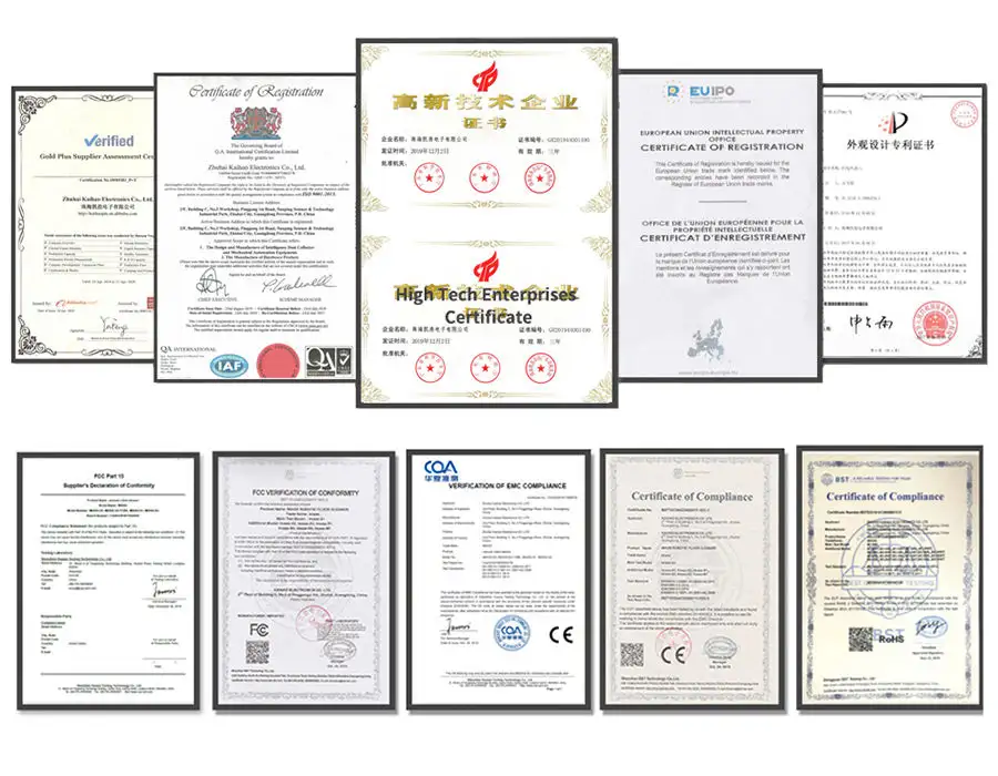 OUR CE FCC Certification